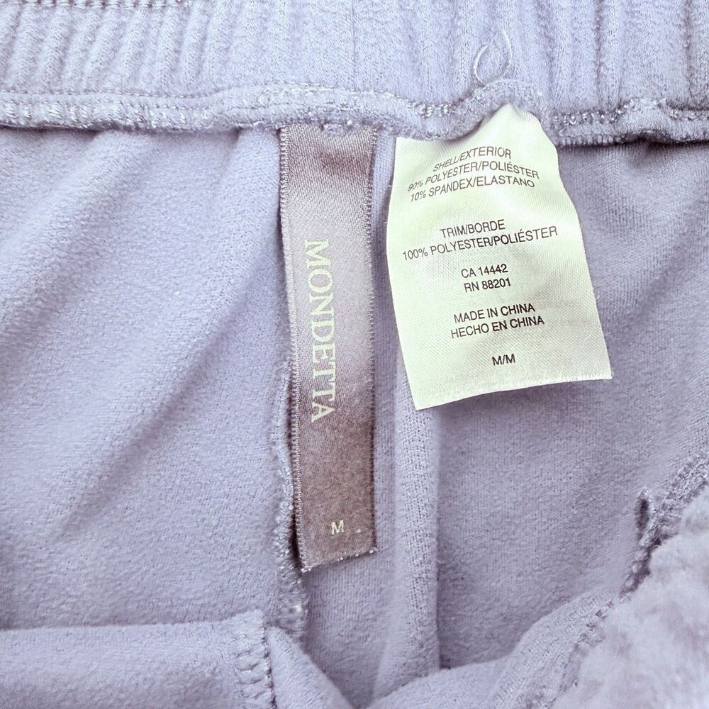 Mondetta Women’s Jogger Sweatpants Gray Size Medium Soft Stretch Lounge - Picture 3 of 4